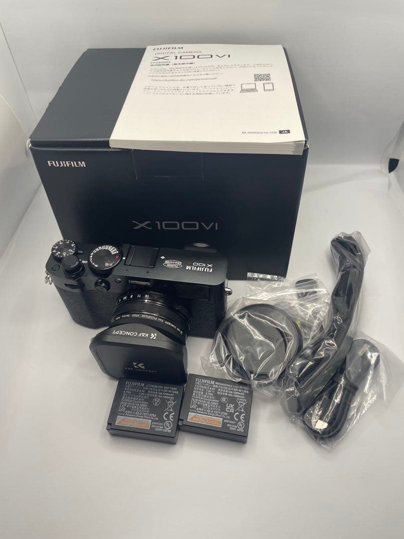 極美品　富士フイルム　Fujifilm X100Ⅵ バッテリー2個付き