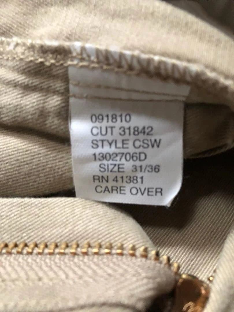 デッドストック ポロbyラルフローレンチノ W31L36 USA製