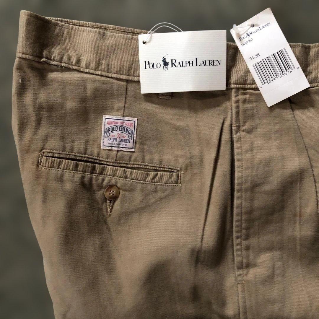 デッドストック ポロbyラルフローレンチノ W31L36 USA製