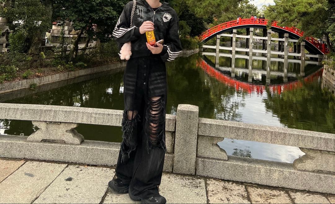 確実正規品dasyori yori sport 5stripedenim 32