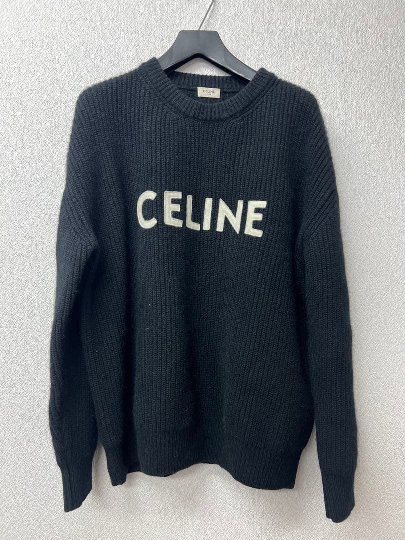 CELINE ロゴ ニットSサイズ セリーヌ
