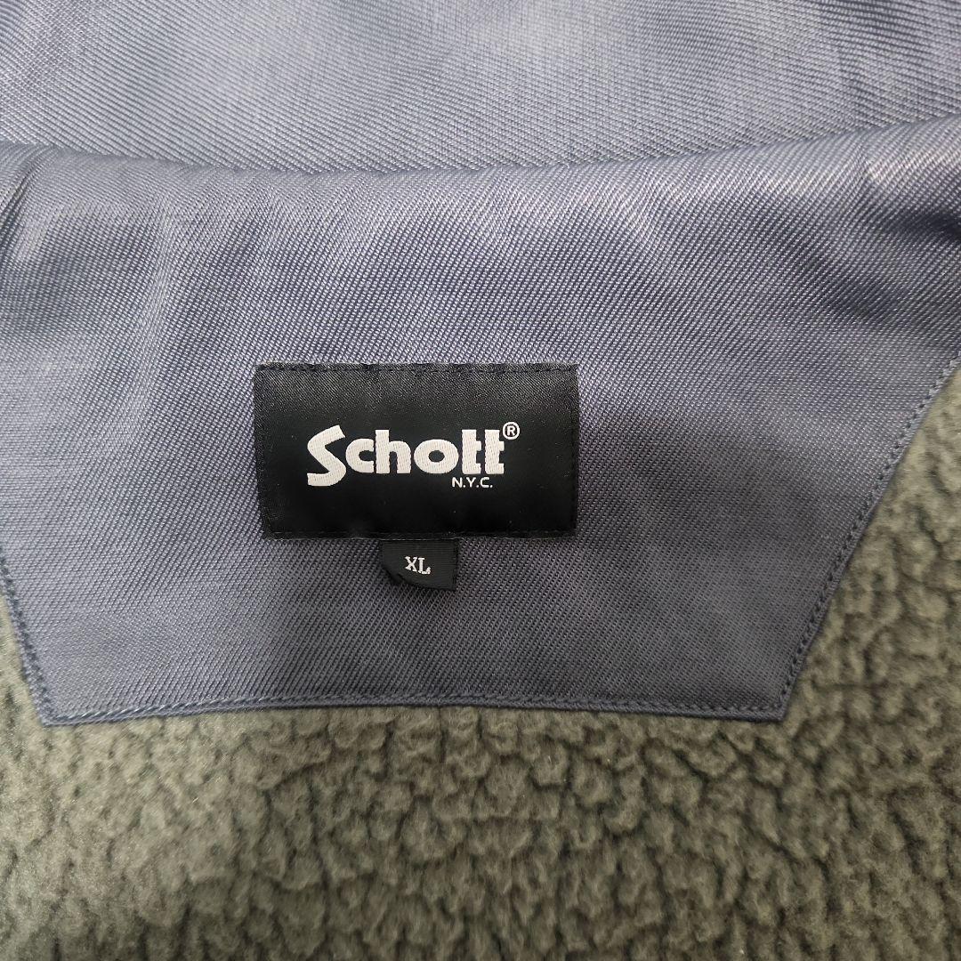 ショット　コーチジャケット　ボアライニング