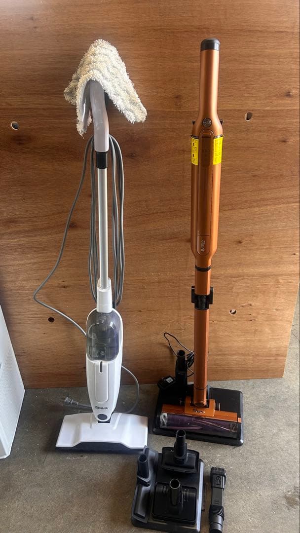 Sharkスティッククリーナー、スチームモップセット