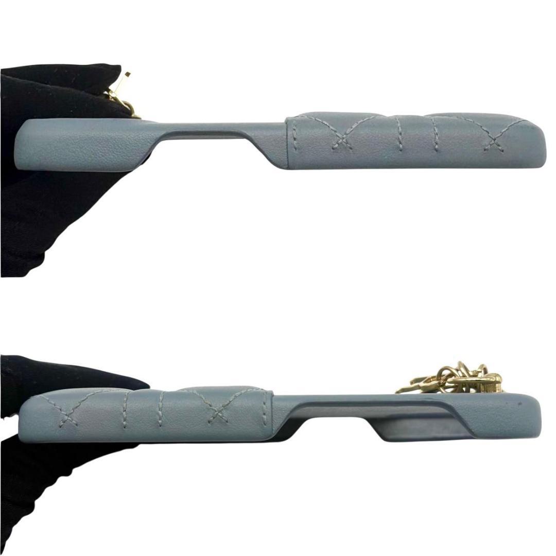 美品 Dior ディオール iPhoneケース 13pro カナージュ　グレー系