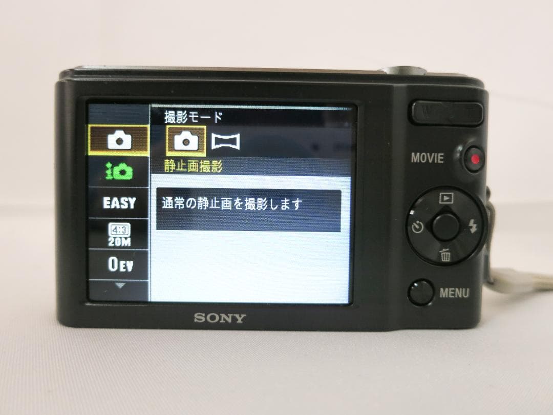 SONY コンパクトデジタルカメラ サイバーショットDSC-W810 ブラック