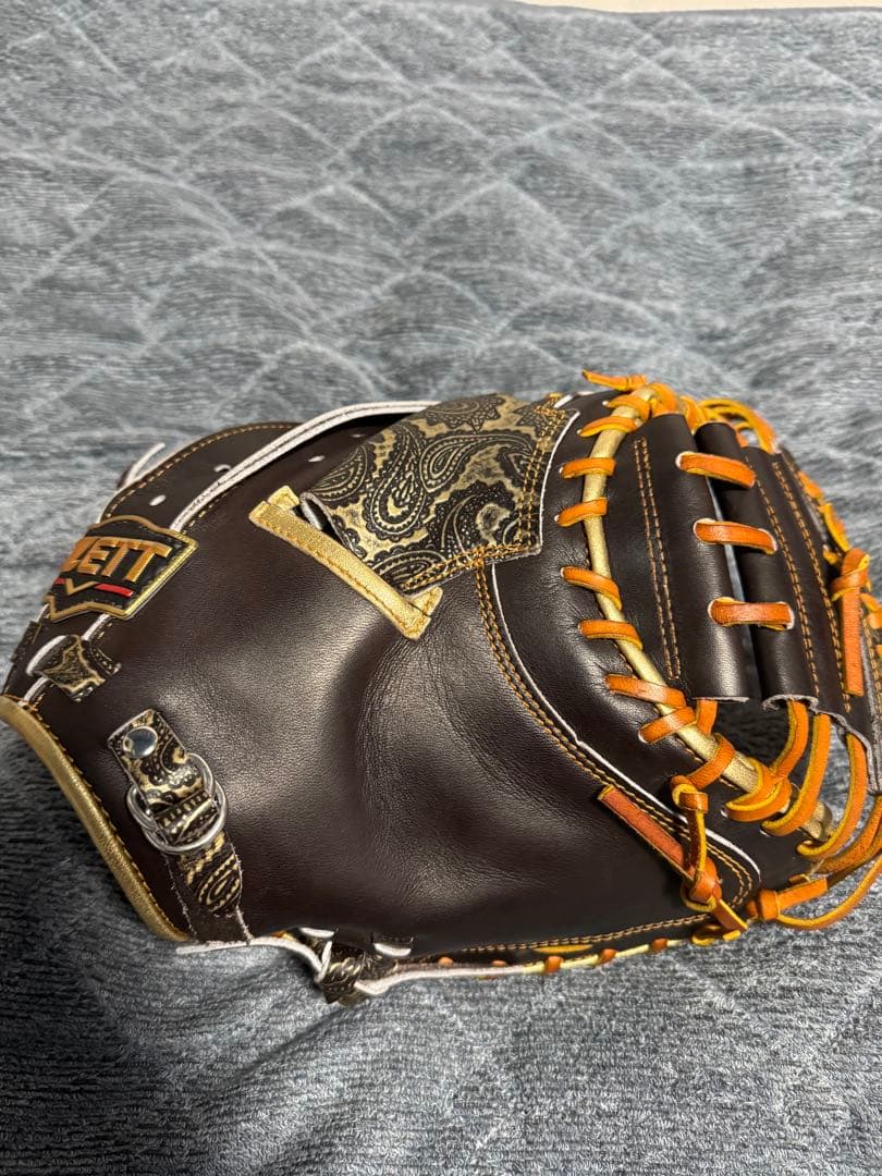 ZETT 軟式グローブ ブラウン
