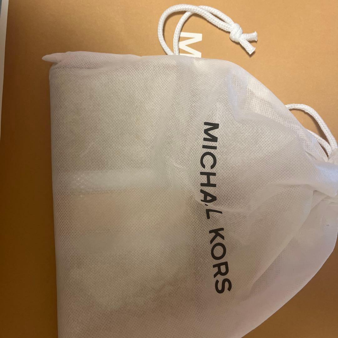 MICHAEL KORS 長財布 ホワイト/シルバー