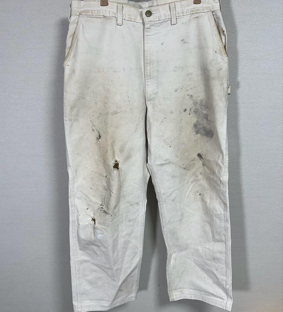 70s 80s OSHKOSH ペインターパンツ TALON アメカジ バイカー