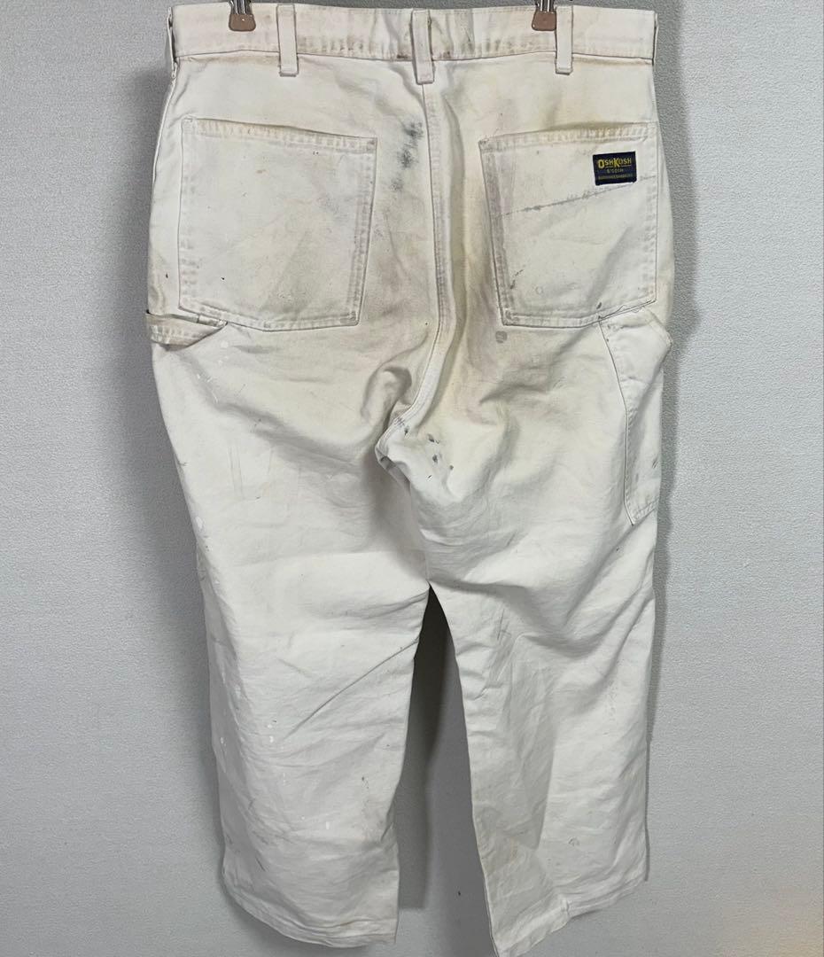 70s 80s OSHKOSH ペインターパンツ TALON アメカジ バイカー