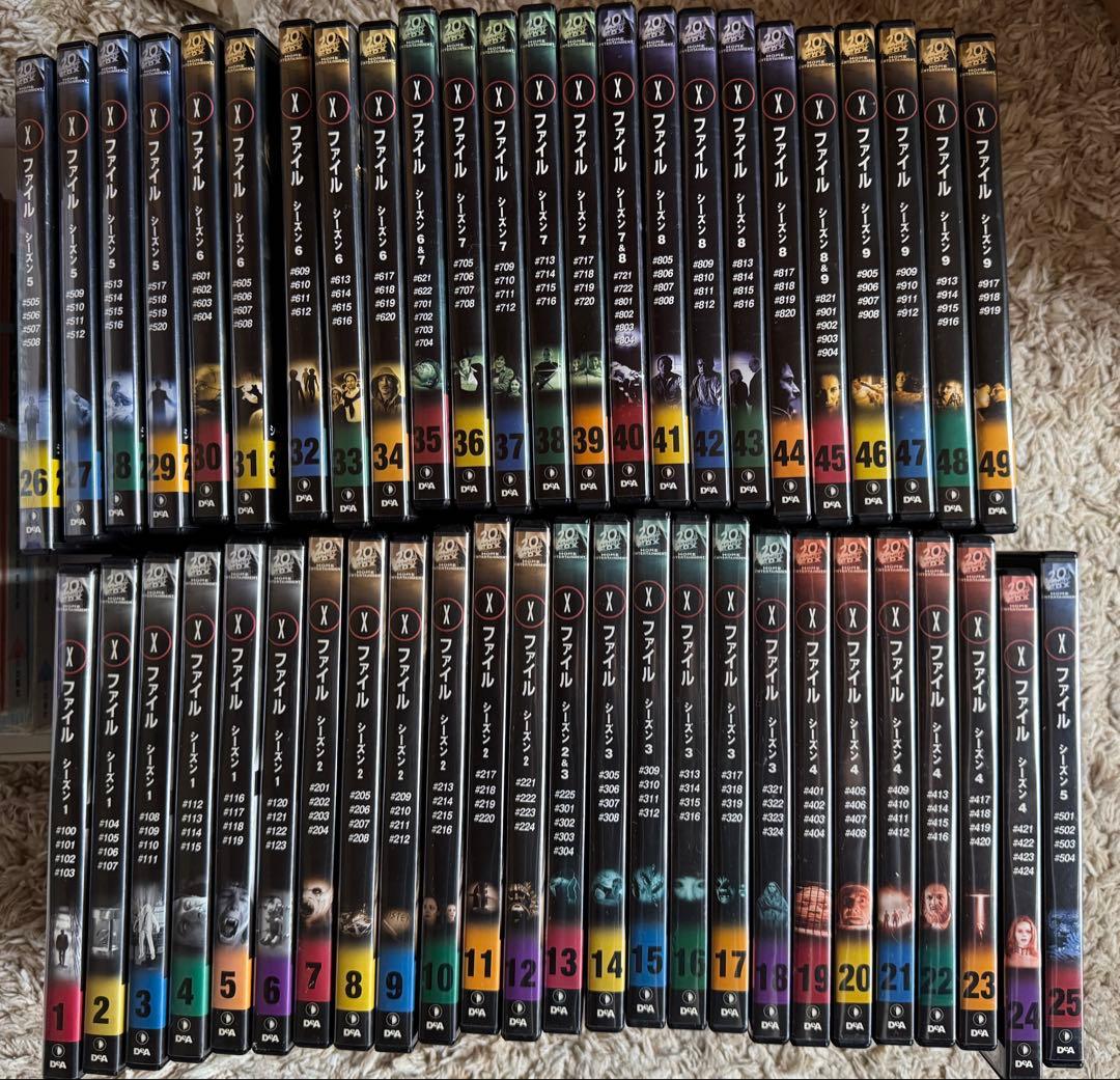 Xファイル デアゴスティーニ 全巻セット THE X FILES 49巻セット
