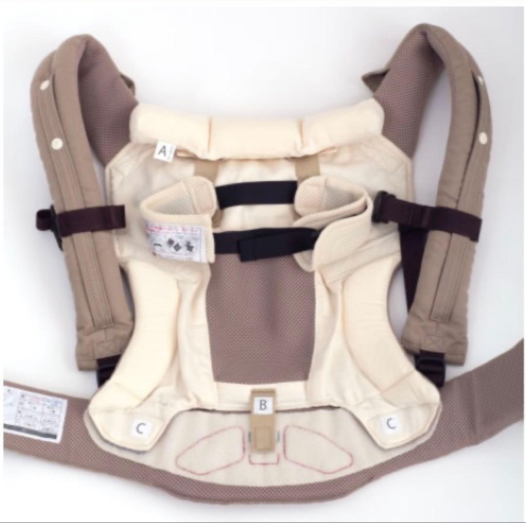 SUN &beach Organic Mesh One 抱っこ紐 ベージュ