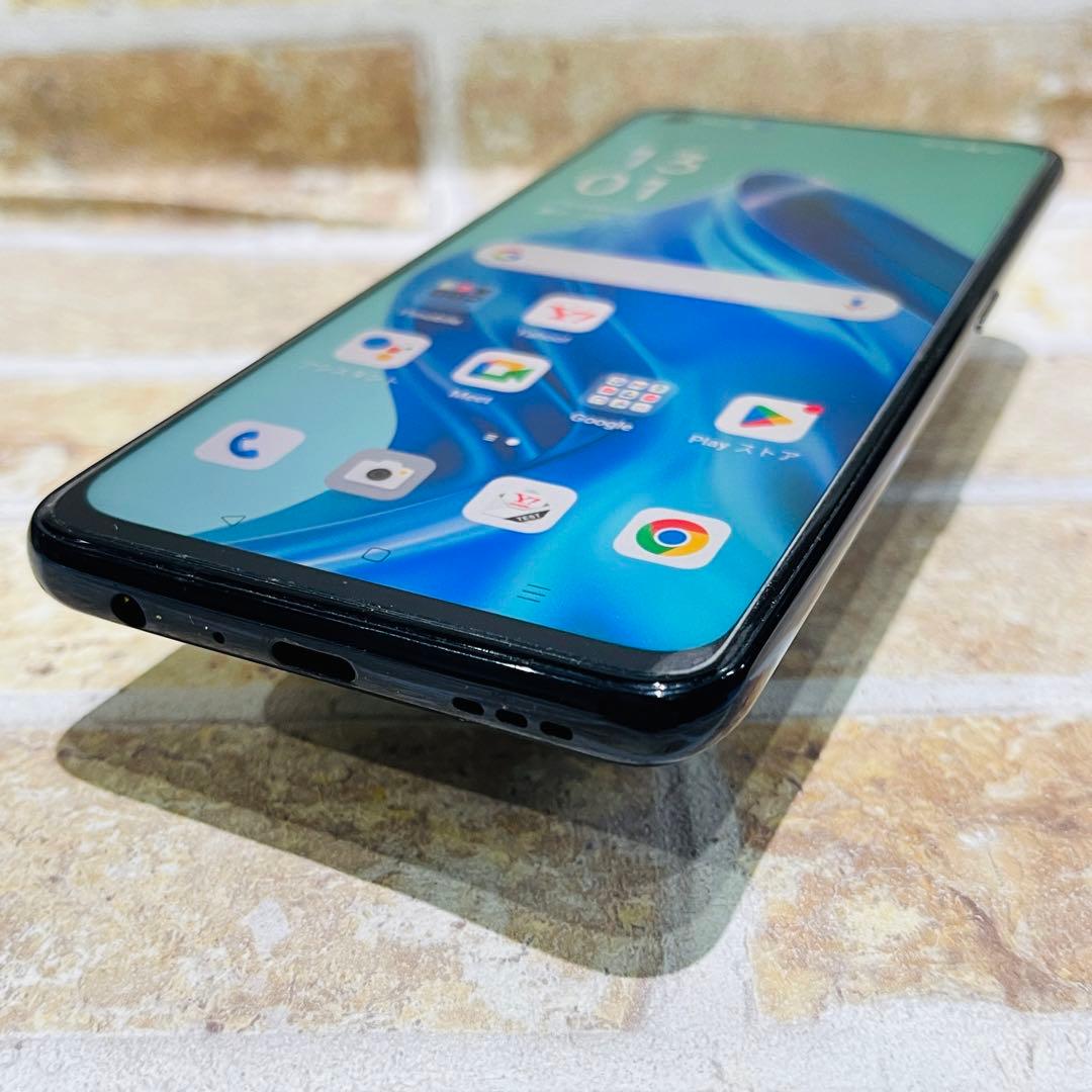 SIMフリー OPPO Reno5 A 128GB シルバーブラック 電池良好