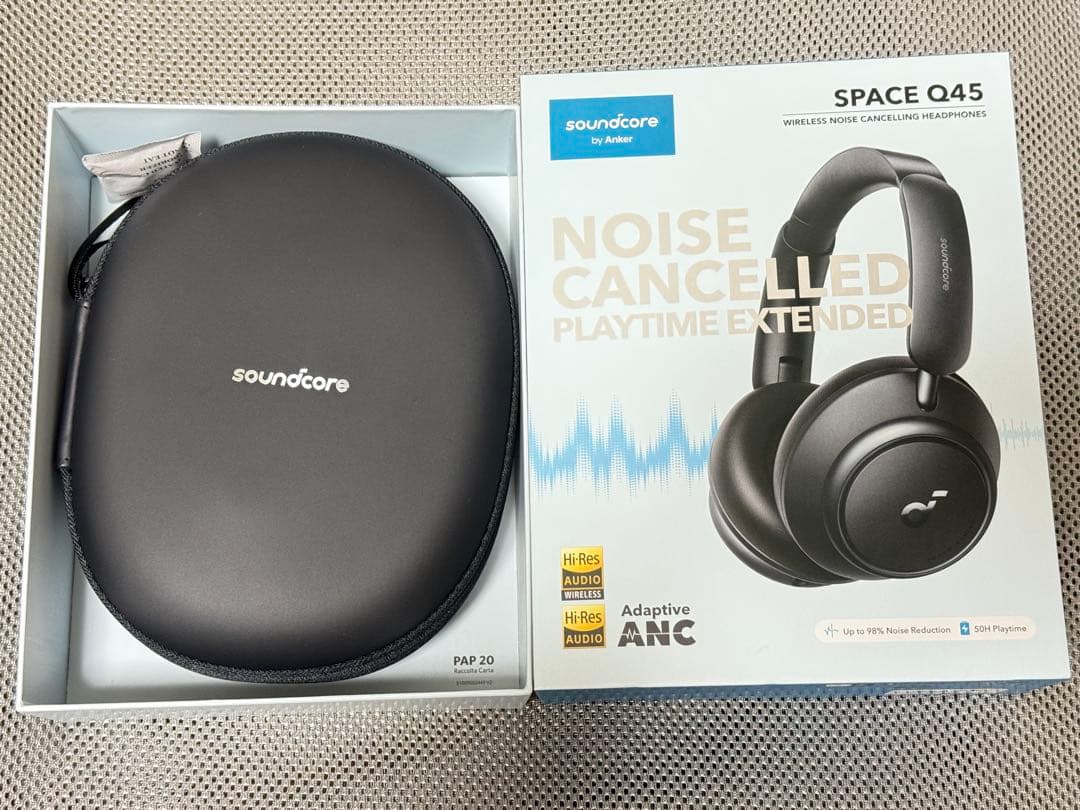 Anker Soundcore space Q45 ブラック 美品