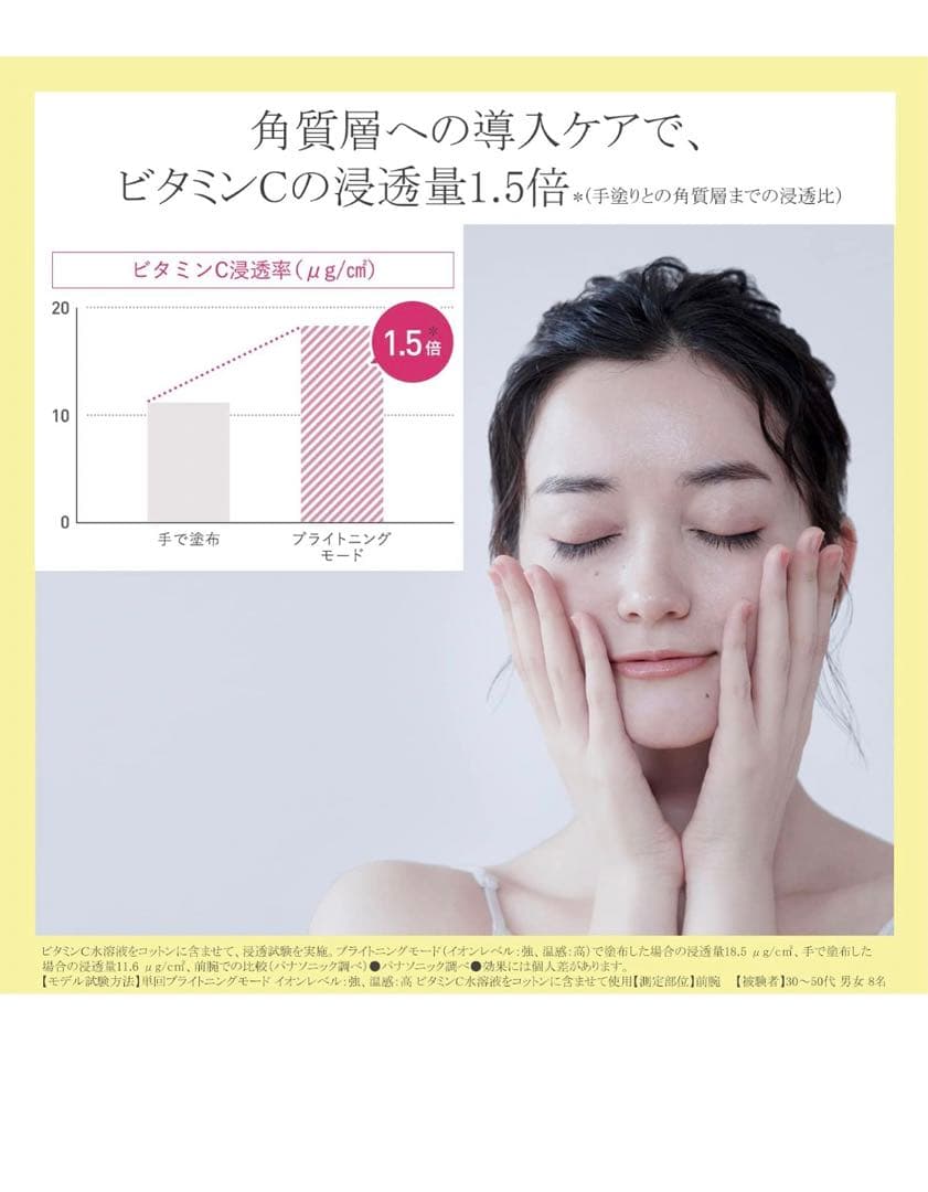 【限定値下】パナソニック Panasonic導入美顔器 イオンエフェクター