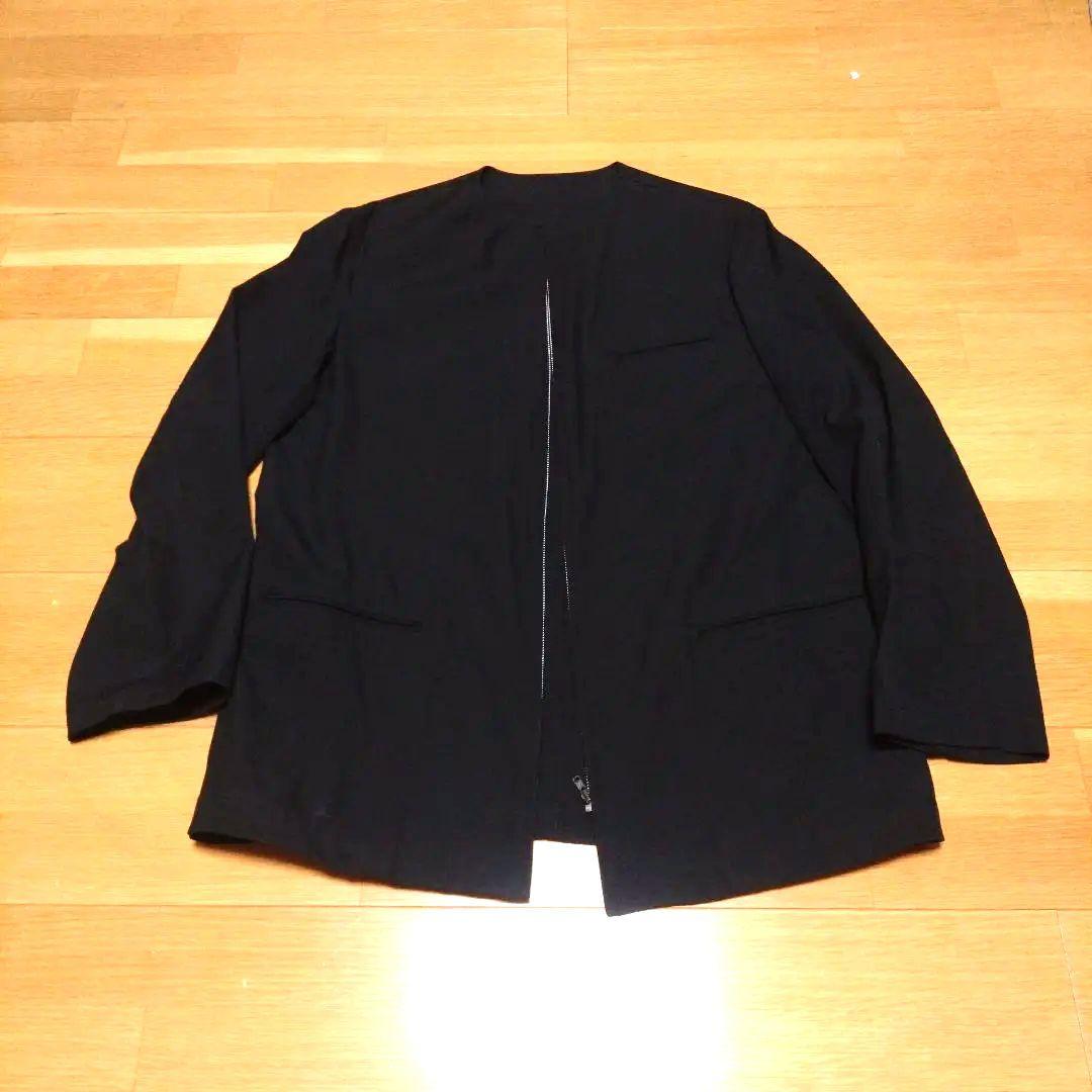 Ys for men ノーカラージャケット サイズ2 ブラック