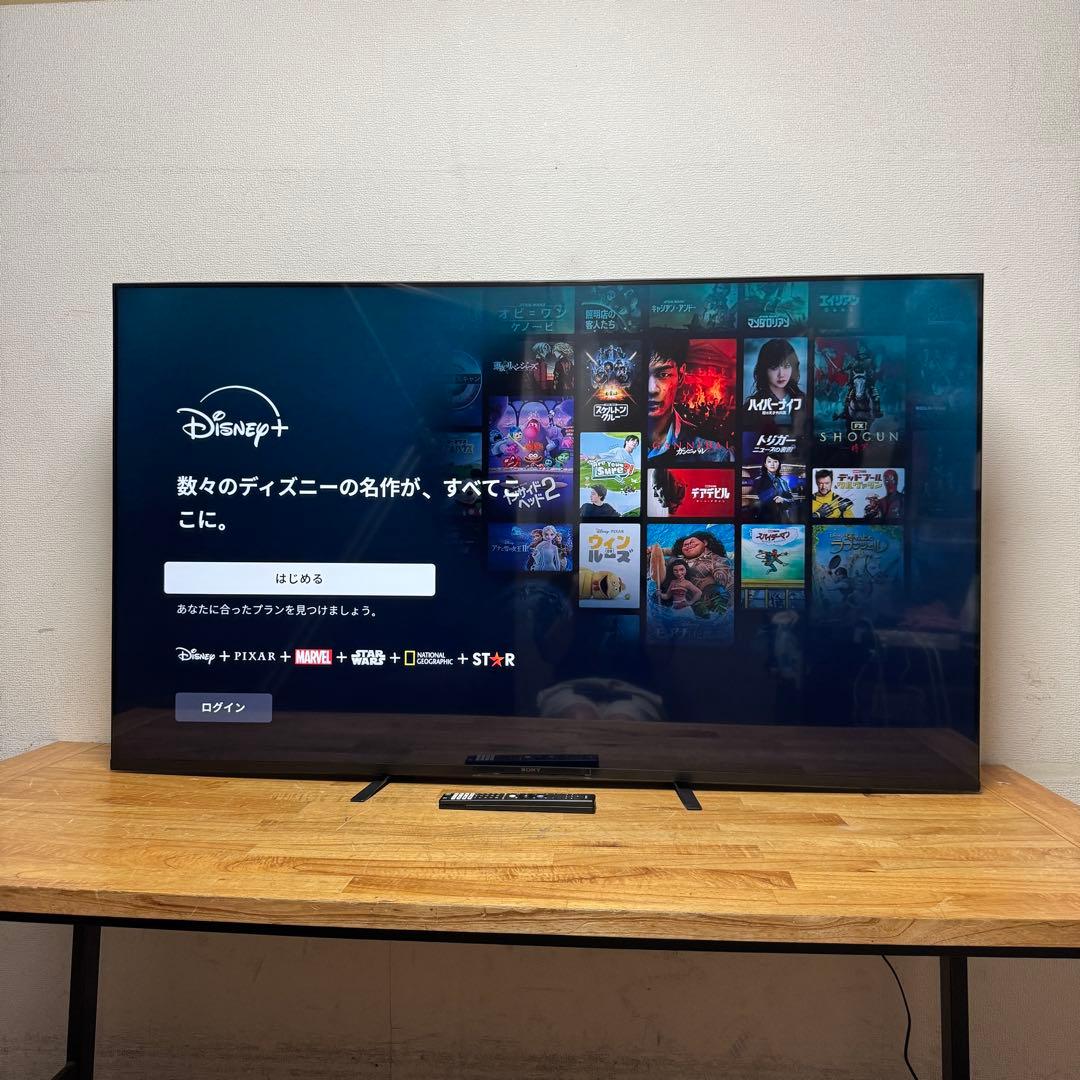 SONY 65V型 4K液晶テレビ BRAVIA KJ-65X80WK 23年製