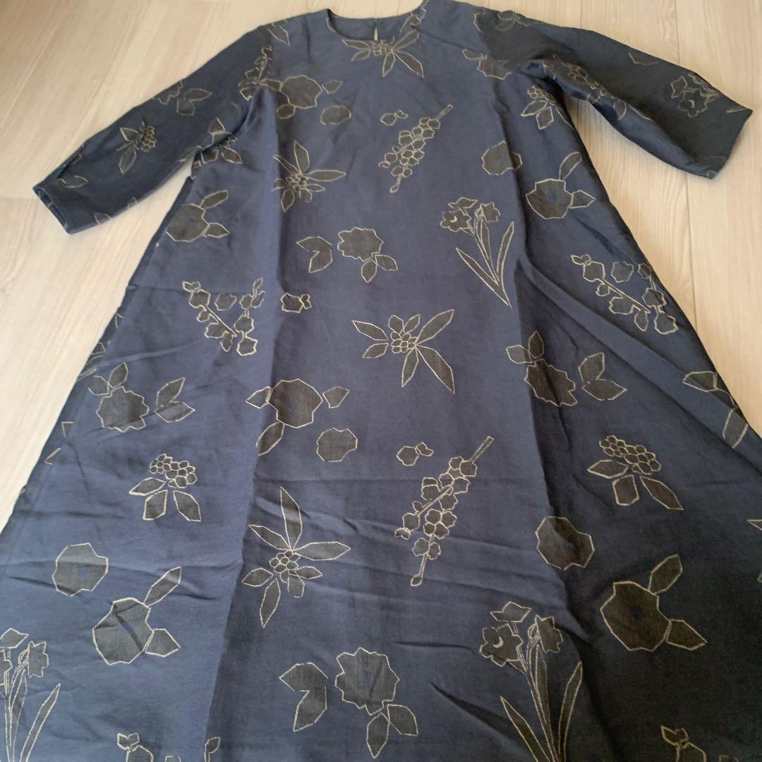 新品未使用　群言堂　新作　敦盛草　ワンピース