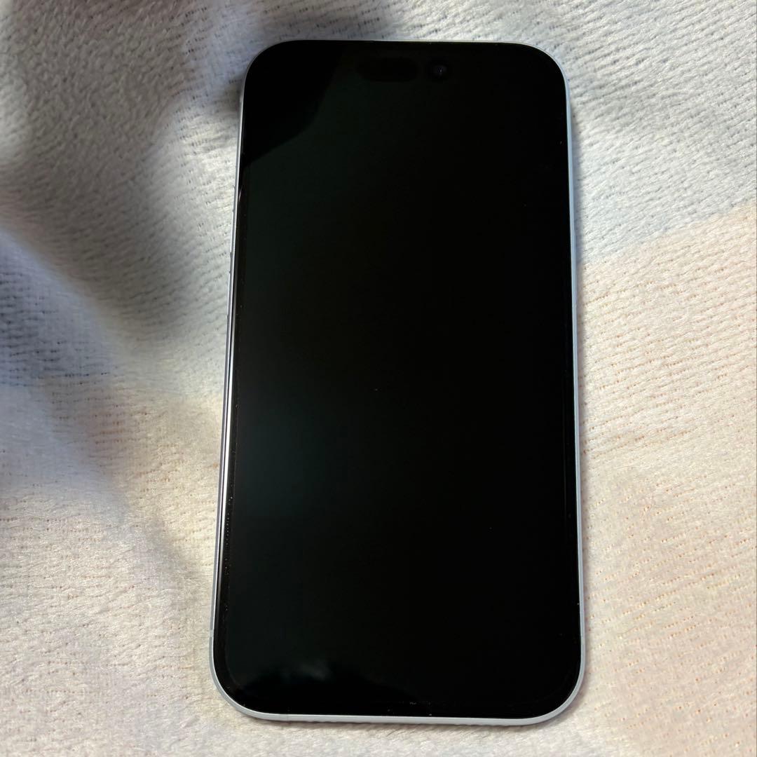 iPhone15 ブルー　バッテリー容量92%