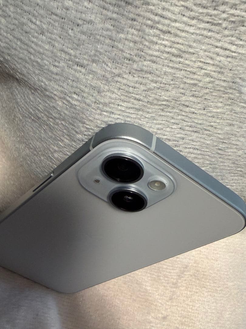 iPhone15 ブルー　バッテリー容量92%