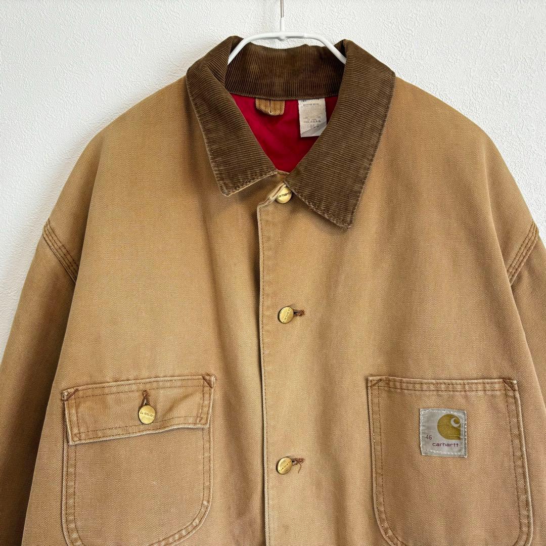 70s Carhartt カーハート ミシガンチョア カバーオール ダック 46