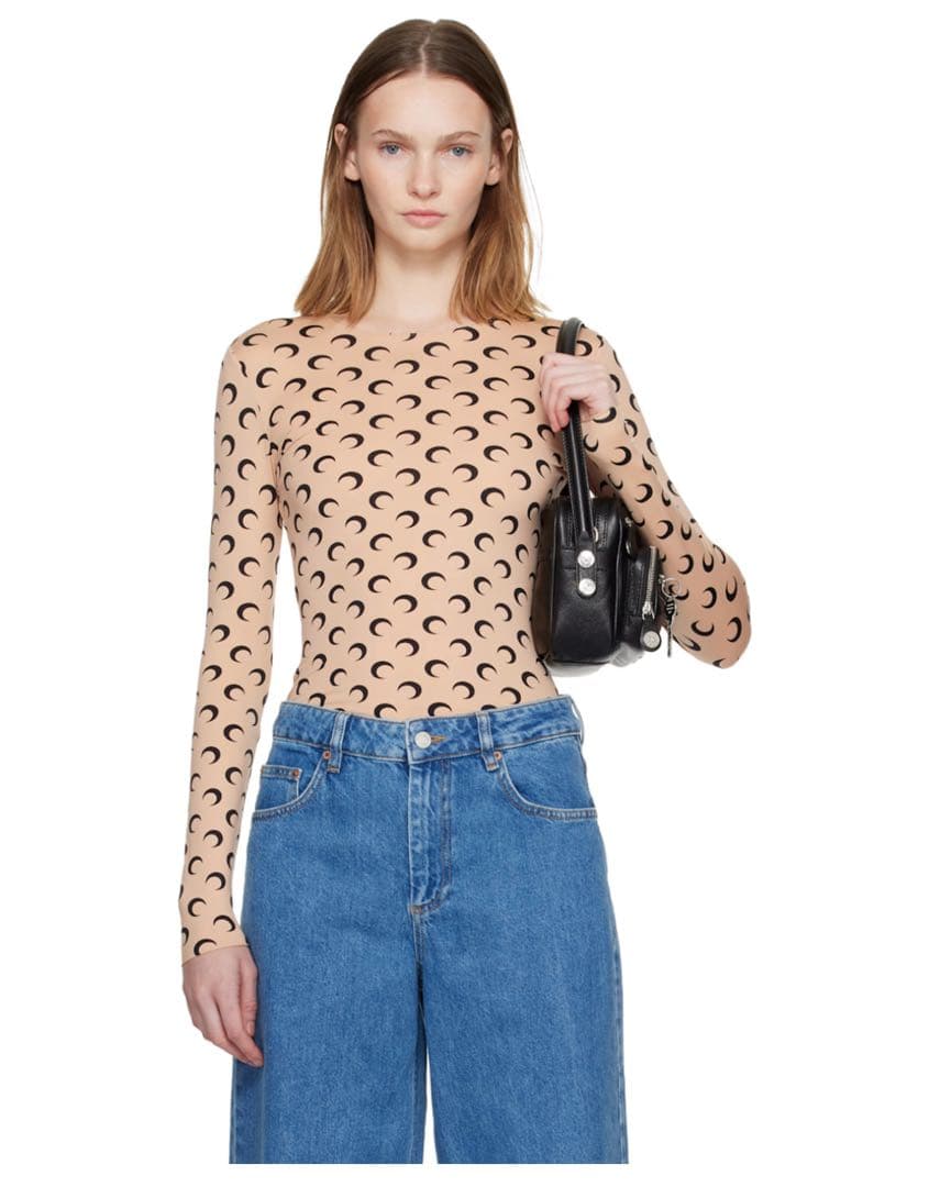 【新品未使用】MARINE SERRE マリーンセル セカンドスキン