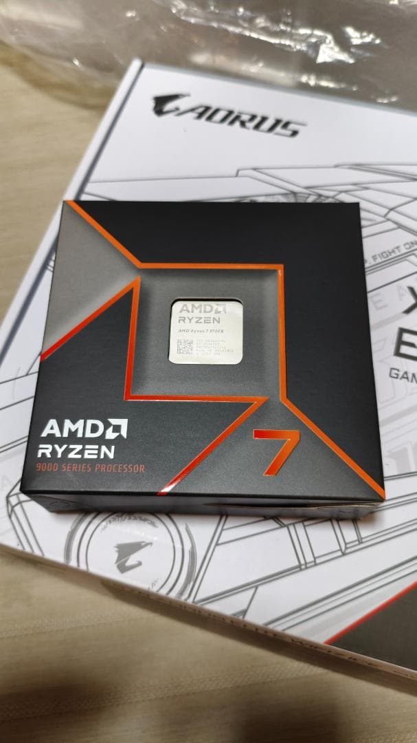 AMD Ryzen 7 9700X CPU AM5　国内正規品