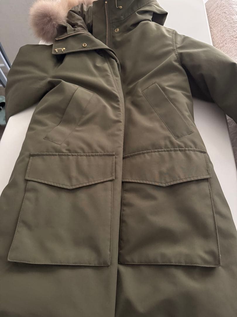 green label relaxing撥水マウンテンダウンコート