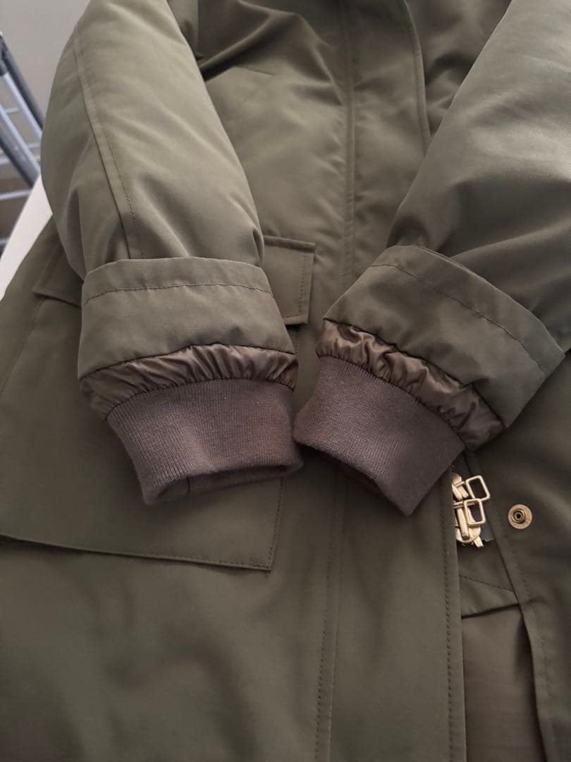 green label relaxing撥水マウンテンダウンコート