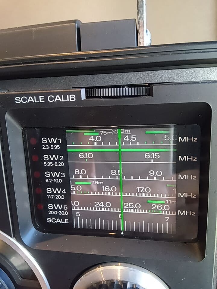 ジャンク　不動品　SANYO RP-8880 9バンド受信機　ヴィンテージ