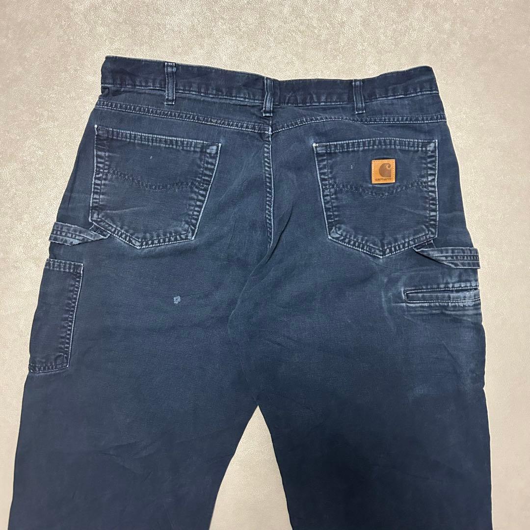 Carhartt 00s メキシコ製ダックペインターパンツフェードボロ38×32