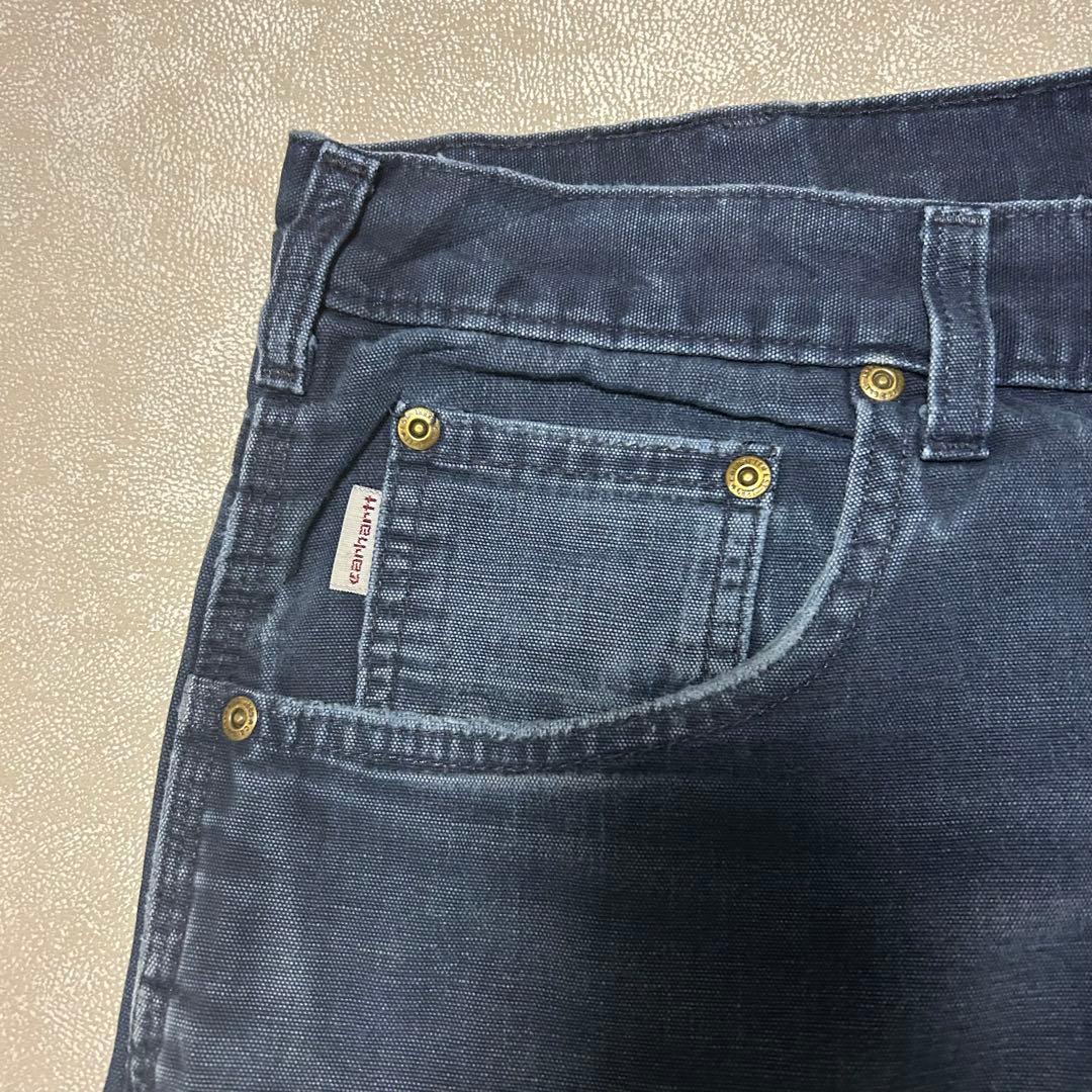 Carhartt 00s メキシコ製ダックペインターパンツフェードボロ38×32