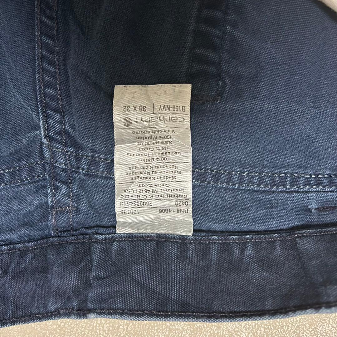 Carhartt 00s メキシコ製ダックペインターパンツフェードボロ38×32