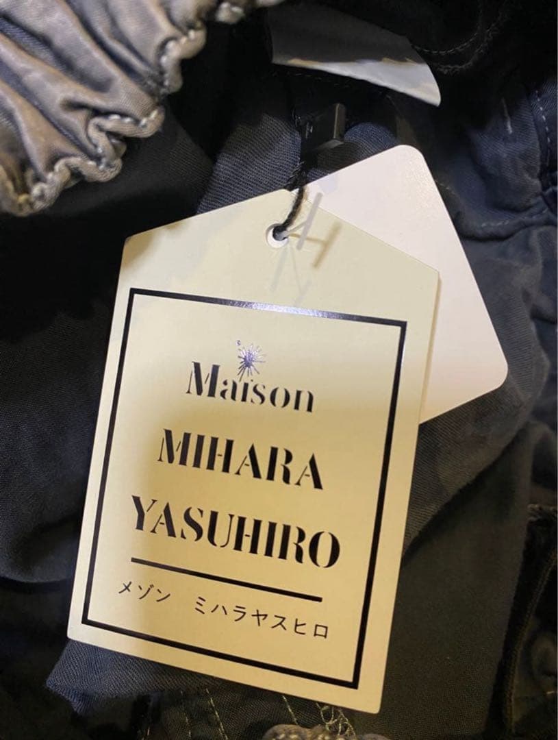 【Maison MIHARA YASUHIRO】サテンカーゴパンツ 46