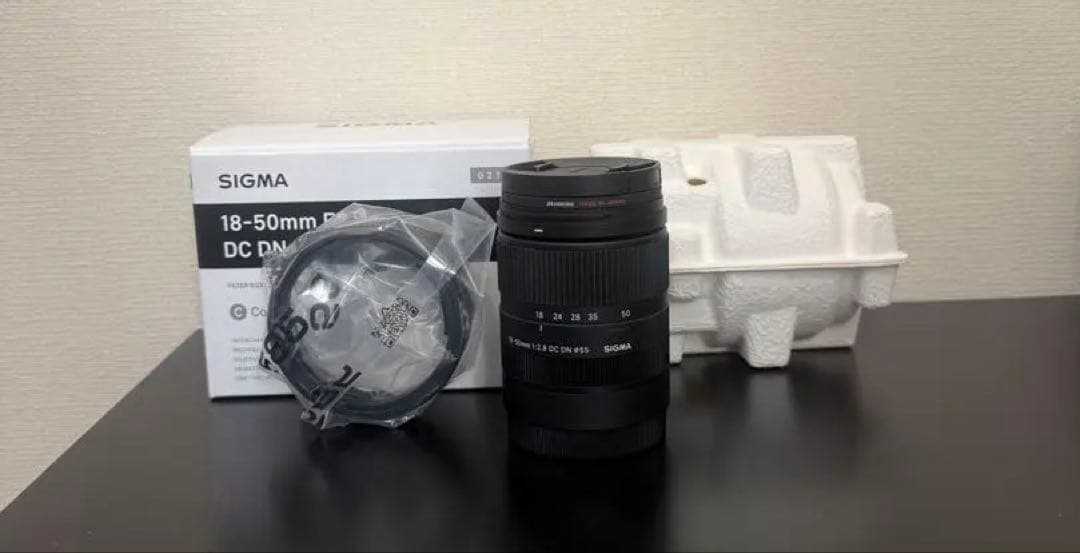 【ほぼ新品】SIGMA 18-50mmF2.8 DC DN