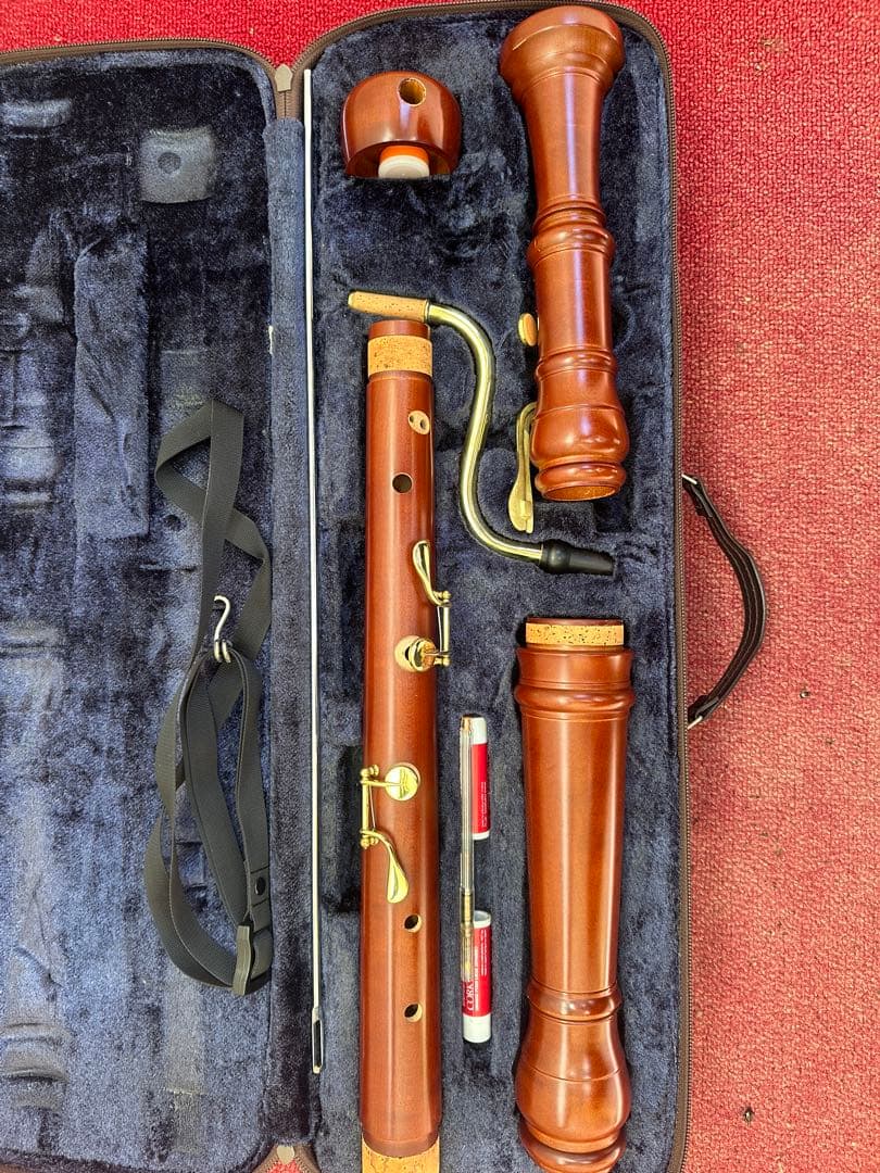 YAMAHA バスリコーダー　ヤマハ　木製　管楽器