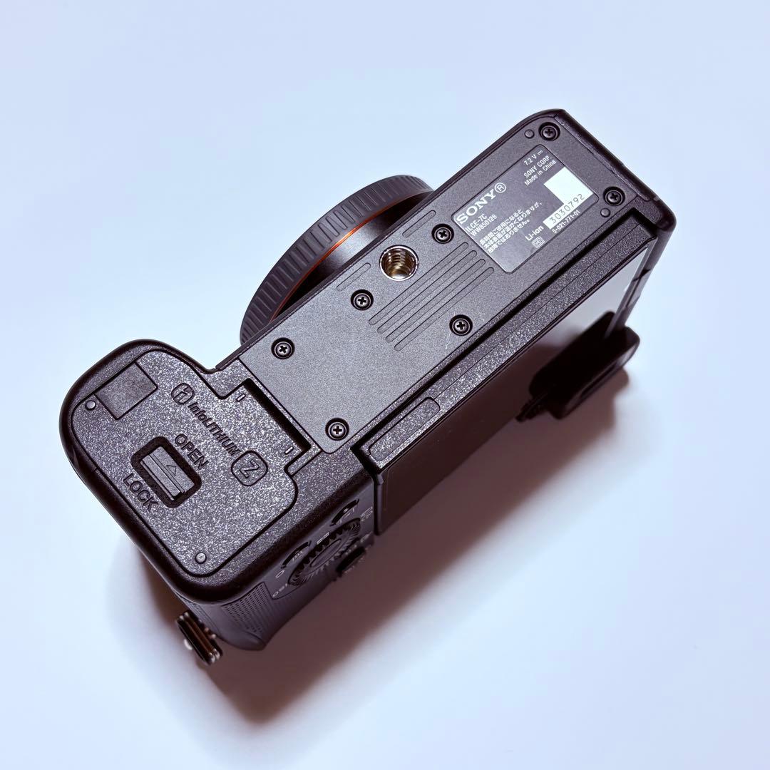 SONY α7C ボディ シルバー ILCE-7C シャッター4.7万回 完動品