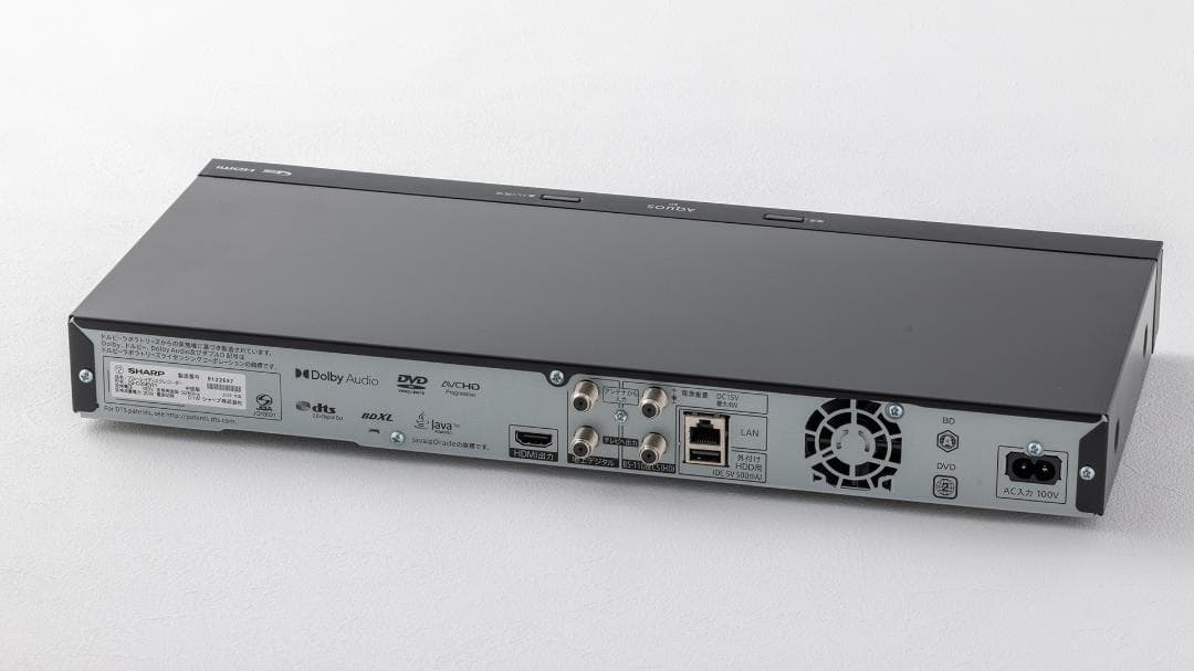 中古 SHARP 2B-C05EW1 ブルーレイレコーダー 500GB