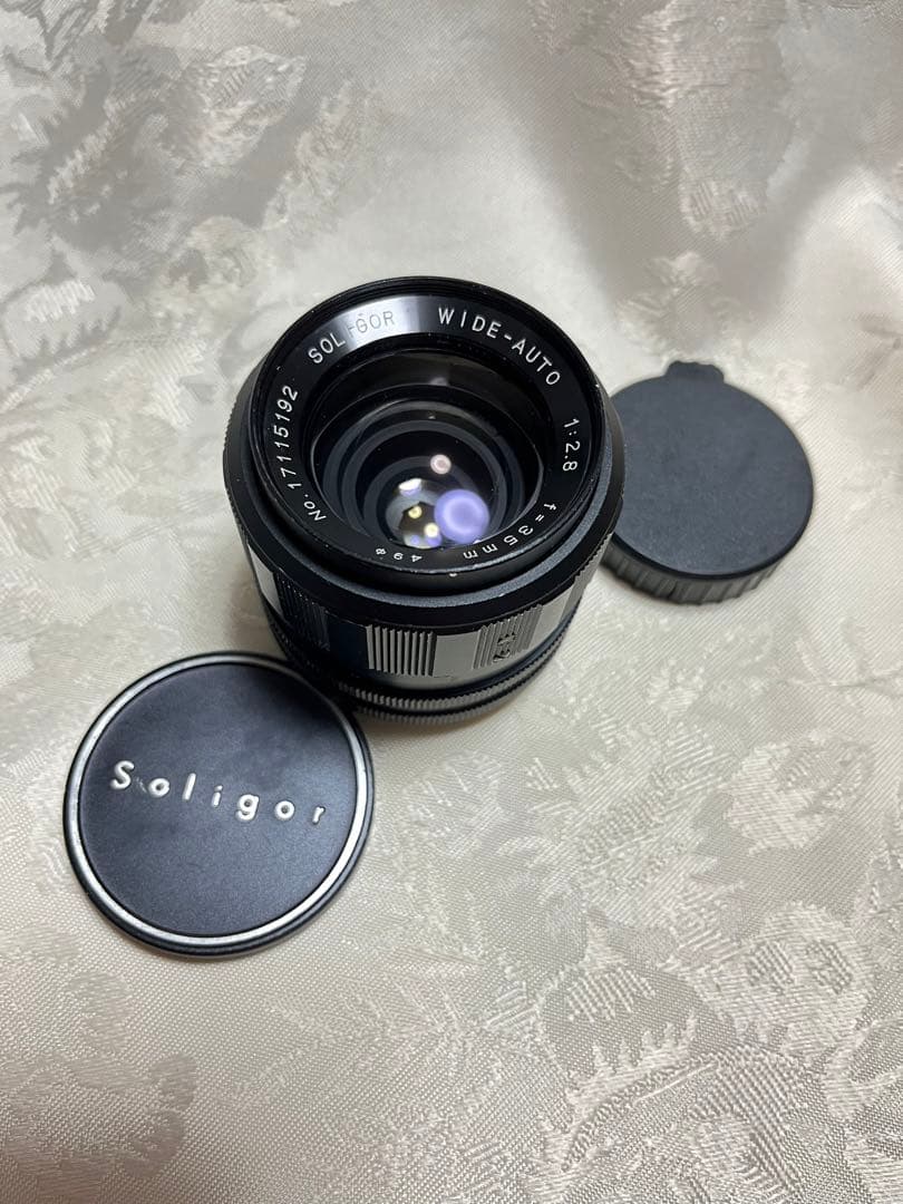Nikonマウント　Soligor f2.8/35mm 広角レンズ