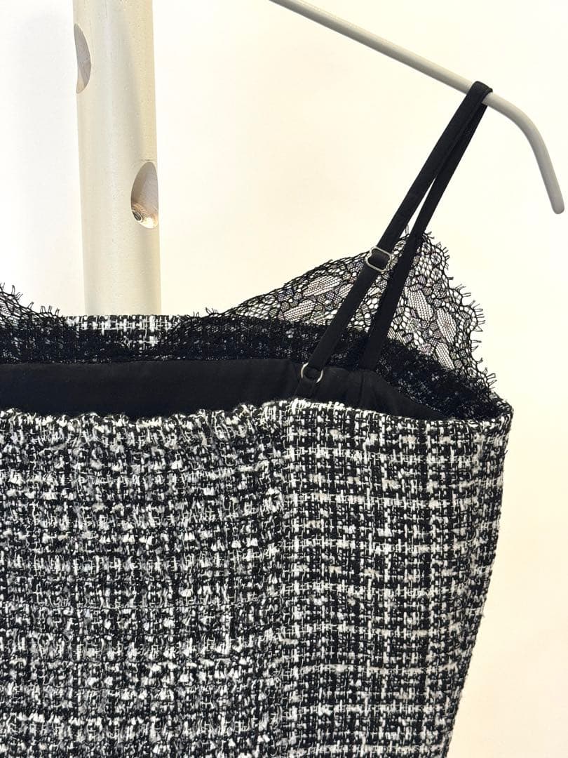 ワンピース yilon TWEED LACE MERMAID DRESS