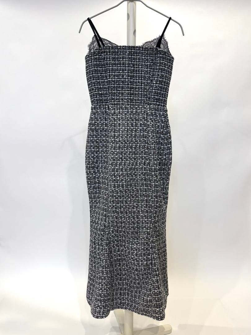 ワンピース yilon TWEED LACE MERMAID DRESS