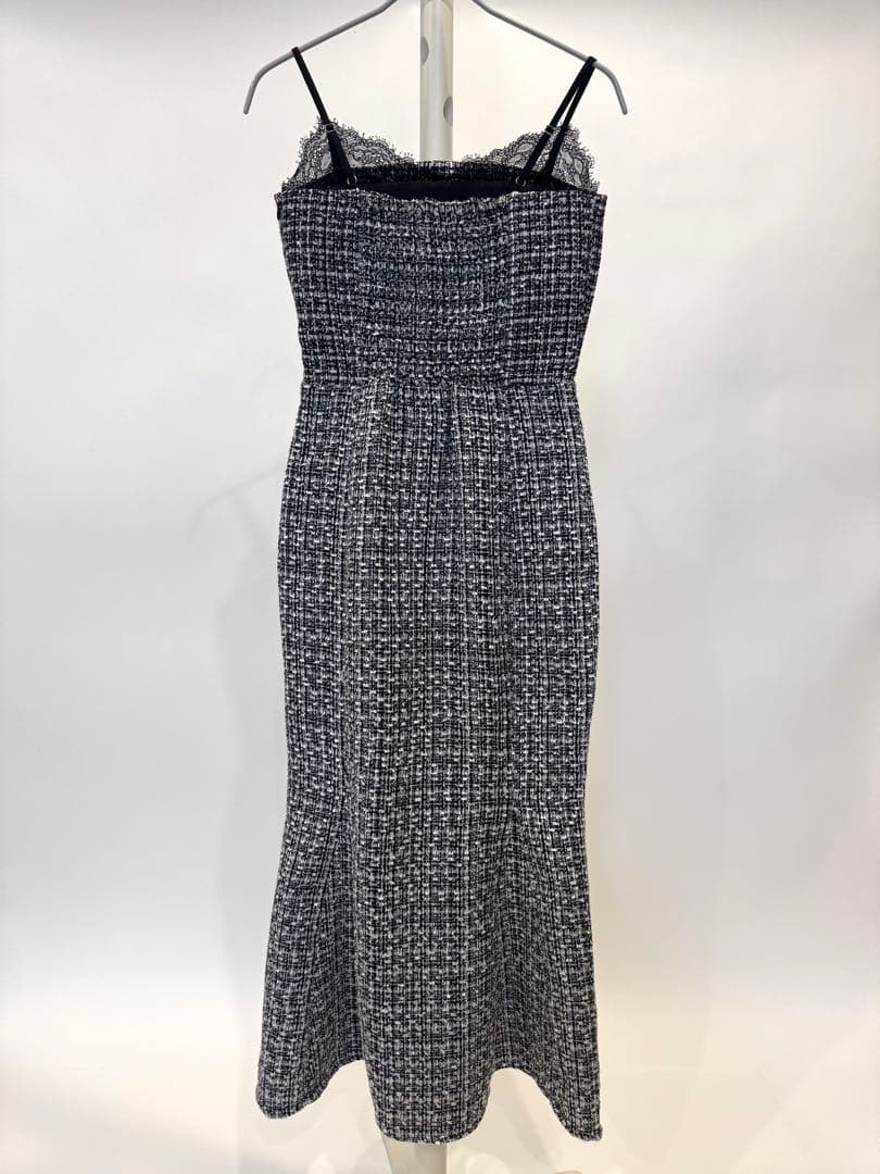 ワンピース yilon TWEED LACE MERMAID DRESS