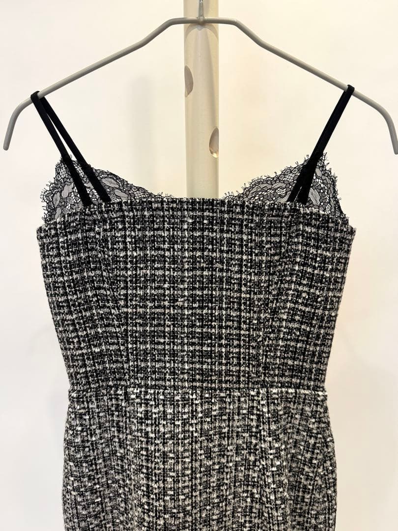 ワンピース yilon TWEED LACE MERMAID DRESS