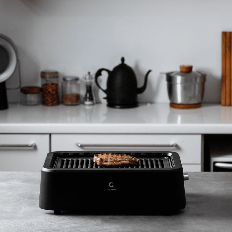 【新品未使用】GLAMP. SG-01 超少煙グリル ブラック