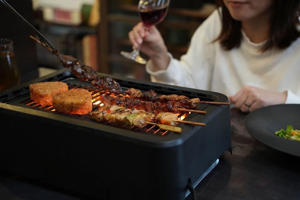 【新品未使用】GLAMP. SG-01 超少煙グリル ブラック