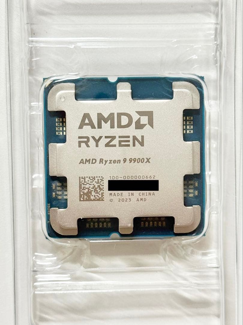 AMD Ryzen 9 9900X 新品バルク品