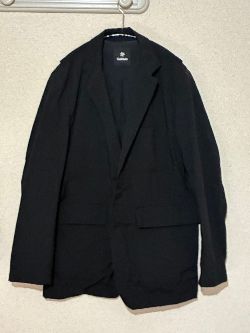 GOLDWIN ハンティング 3ボタン ジャケット ブラック Lサイズ