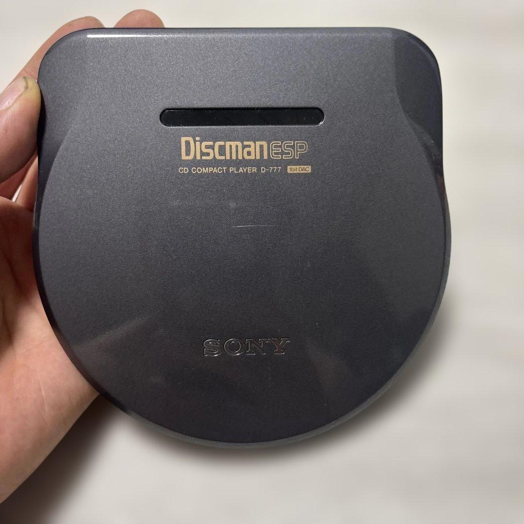 SONY ポータブルCDプレーヤー D-777