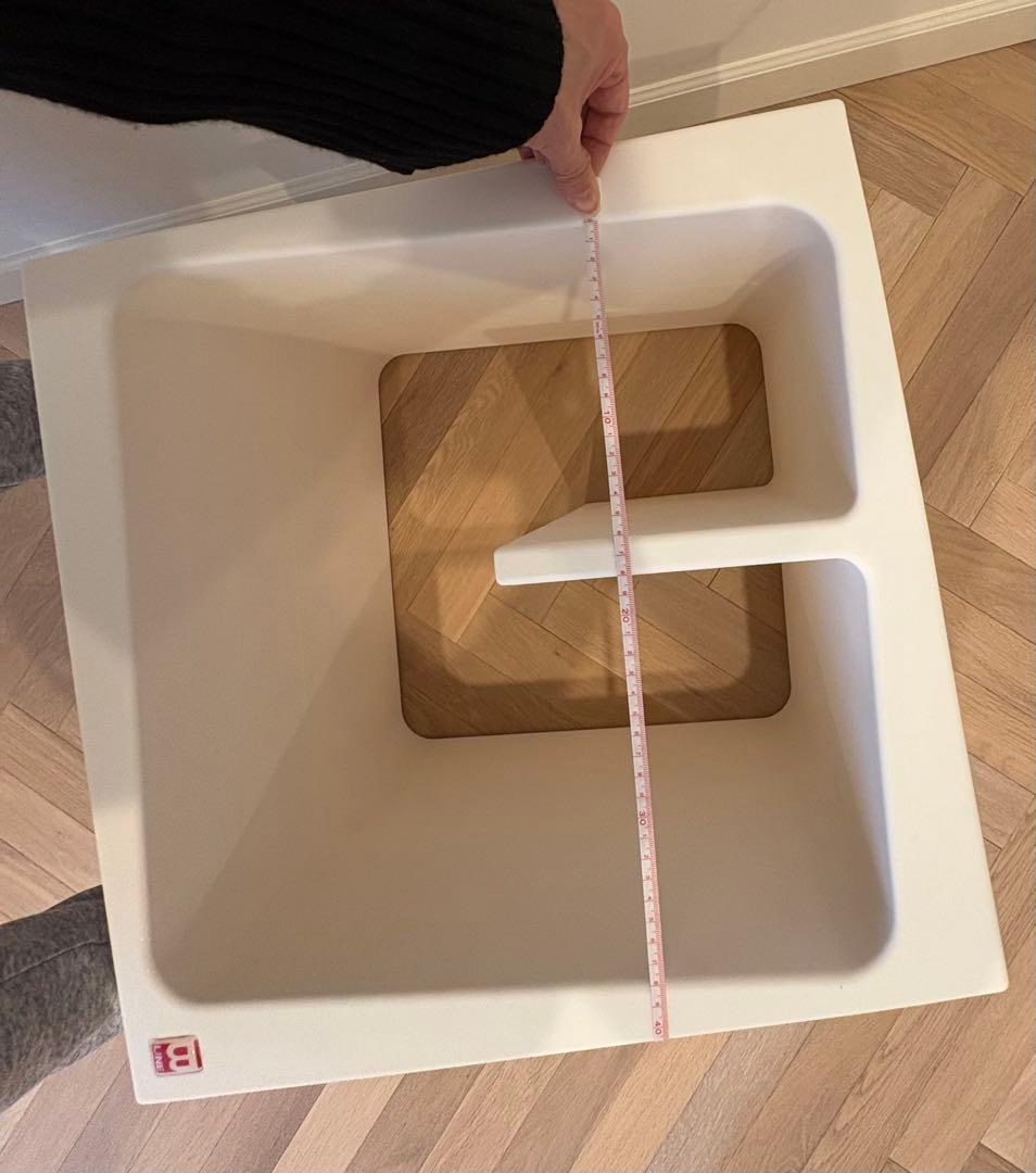 本棚・本収納 B-LINE QUBY White