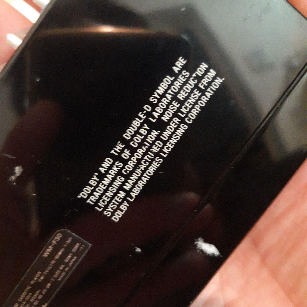 SONY WALKMAN WM-F30 ステレオカセットプレーヤー