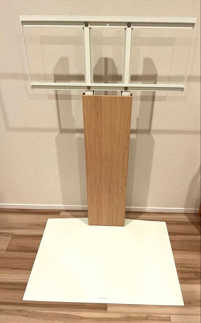 WALL V3 ハイタイプ　壁寄せ　壁掛けテレビ　テレビ台　ホワイトオーク